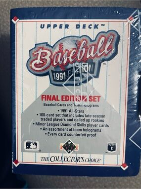 1991 Baseball Final Edition Set - FACTORY SEALED FULL OF ROOKIES & ALL STARS HOF